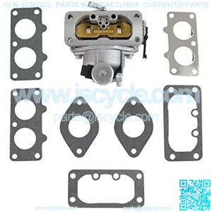 Replace 15004-1008 15004-0760 Carburetor / Carb with Gaskets Compatible with Kawasaki Nikki 22 HP FH751V FH721V FH641V FH661V FH601V FH680V FX850V Engine,Lowest price in 30 days