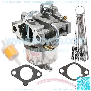 Carburetor for Kawasaki Mule 2500 2510 2520 1993-2000 Replace OE Part # 15003-2509 with Gaskets Carbon Dirt Jet Cleaner Tool Kit Fuel Filter