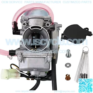 Carburetor For Kawasaki KVF300 KVF 300 Prairie 300 2X4 4X4 1999-2002 ATV KVF300B KVF300A OE # 15003-1437 with Carbon Dirt Jet Cleaner Tool kit