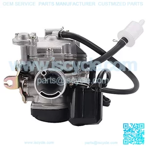 20mm Big Bore 139QMB 139QMA Carburetor Intake Manifold Air Filter Compatible with GY6 49cc 50cc 80cc PD18J PD19J PD20J Scooters Moped ATV Go Kart Quads Buggy Kymco