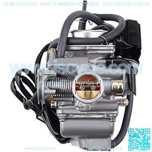 PD24J Carburetor for 150cc Scooter 125cc GY6 24mm 152QMI 157QMJ Baja Kazuma Panterra Kymco Jonway Jmstar