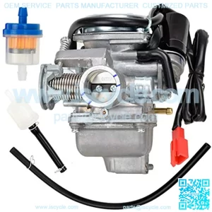 150cc Carburetor PD24J Carb for GY6 4 Stroke Twister 150 Go Kart Motorcycle Scooter 152QMJ 157QMI Eagle Panterra Kymco 4 Wheeler Dune Buggy Moped Scooter Parts