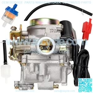 GY6 50cc Carburetor PD18 Carb for GY6 49cc 50cc 139QMB Four Stroke Scooter Moped Lance Eagle Tank Urban VIP Future Champion Kymco Parts