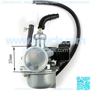 19mm PZ19 Carb Hand Choke Carburetor For Kawasaki KFX 50 70 90 110 ATV Honda Yamaha Coolsports AIM-EX Kazuma