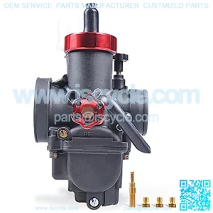 Racing Parts 28mm Motorcycle Carburetor 150CC Dirt Bike Carburetor Kit PE28mm Carburetor With Carburetor Jets Fit YAMAHA SUZUKI KYMCO Motorcycle GY6 Scooter ATV Dirt Bike SSR TTR Apollo