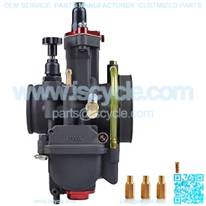 Racing Performance Carburetor 26mm Motorcycle Carburetor 125 150 Power PWK Carb 26mm With Carburetor Jets Fit GY6 Engine Dirt Bike Mini Bike SSR TTR Apollo ATV ACE Skyteam Cafe Bike