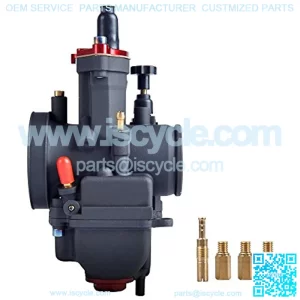 32mm Racing Performance Carburetor Motorcycle Carburetor PWK32mm 250CC Power Carburetor PWK32mm With Carburetor Jets Fit GY6 YAMAHA KAWASAKY SUZUKI Dirt Bike CB250
