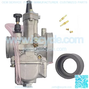 32mm Carburetor Replacement for Yamaha DT100/125/175/250 65SX CR80 NSR125 ATV Dirt Bike
