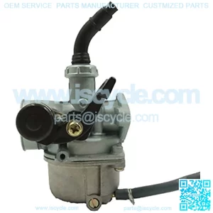 PZ19 19mm Hand Choke Carburetor 50cc 70cc 90cc 110cc 125cc Dirt Bike ATV Quad Go-kart Carb Kazuma Peace Baja (Hand Choke Lever)
