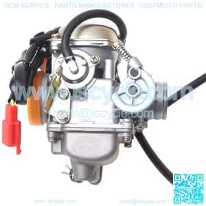 PD24 Carburetor 24mm Carb for GY6 125cc 150cc ATV Go Kart Moped Scooter Quad