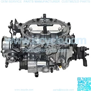 A-Team Performance 1903 Remanufactured Rochester Quadrajet Carburetor 750 CFM 4MV Compatible with GM Chevy Chevrolet 1975-1985 Hot Air Style Choke Carb