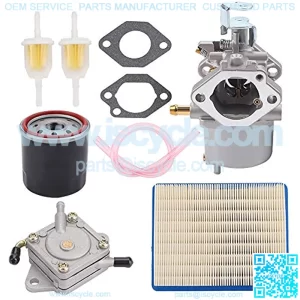 FE290 Carburetor + 1014523 Fuel Pump Replacement for Golf Cart Club Car DS Precedent Turf Carryall Carb 1018056-01 101805601 1019056-01 101905601 1016438 1016439 1016440 1016441 17561 1998-UP