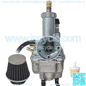 Carburetor & Air Filter Fit For Kawasaki Bayou 250 KLF250A Bayou 220 KLF220A Carb