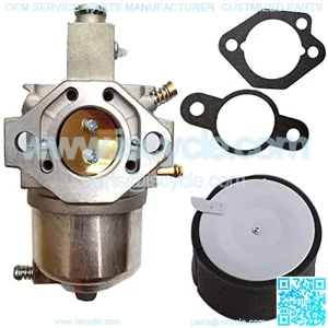 15003-2589 Carburetor with 11029-1004 Air Filter for Kawasaki KAF300 Mule Mule 520 550 by TOPEMAI