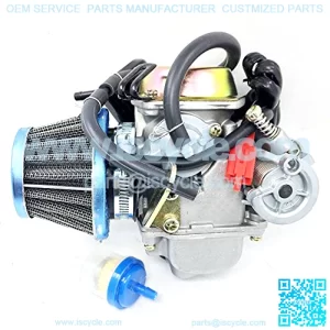 Performance Carburetor W/Filter Gy6 150cc Scooter Go-Kart GY6 PD24