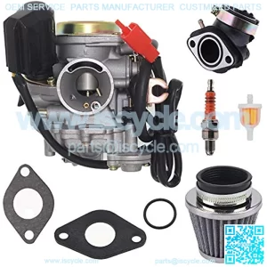 50cc carburetor GY6 50cc carburetor Compatible Whit 139qmb carburetor & GY6 49cc carburetor for GY6 4 Stroke Engines