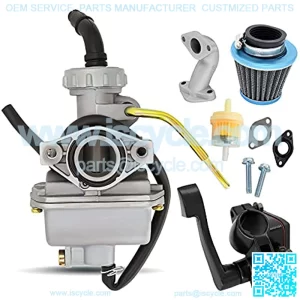 PZ20 Carburetor Compatible for kazuma baja 50cc 70cc 90cc 110cc 125cc Filter Gaskets 110 Atv Carburetor Quad 4 Stroke ATV Go Kart Pit Dirt