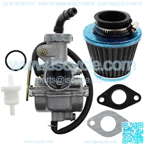 PZ20 Carb Carburetor 49cc 70cc 90cc 100cc 110cc 125cc Coolster NST for ATV Quad Go kart 4 strokeJCL with Gasket Air Filter