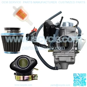 GY6 150cc Carburetor GY6 26mm Carb for Kazuma Baja Eagle Go Kart Carb with Air Filter