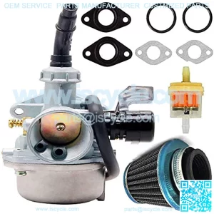 PZ19 Carburetor with Fuel Filter 35mm Air Filter for ATV Go Kart PZ19 19mm Carburetor 50cc 70cc 90cc 110cc 125cc ATV Dirt Pit Bike Honda CRF Carburetor, PZ19 Carburetor