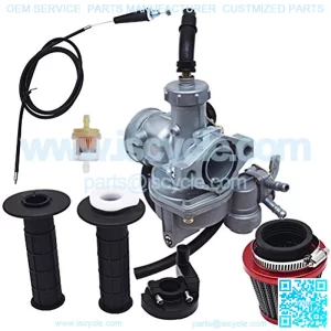 Carburetor Carb with Throttle Cable Replacement for Honda CT90 Trail 1971-1979, CT110 Trail 1980-1986