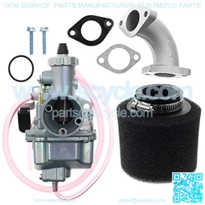 VM22 26mm Carburetor for Intake Pipe Pit Dirt Bike 110cc 125cc 140cc Lifan YX Zongshen Pit Dirt Bike XR50 CRF70 KLX BBR Apollo Thumpstar Braaap Atomic DHZ SSR VM22 26mm Carburetor