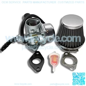 PZ19 Carburetor with Air Filter for Kazuma Baja Polaris Honda XR/CRF 50cc 70cc 90cc 110cc 125cc Dirt Pit Bike Go Kart