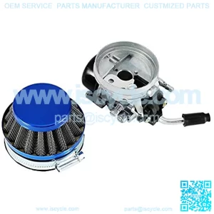 Motorcycle Carburetor Air Filter, Carburetor Air Filter Cleaner Motorized Bike Carb Carburetor Air Filter 40-80cc Gas Bicycle,6% coupon applied at checkout,with coupon