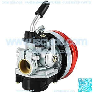 Red Racing Carburetor Carb Air Filter, Bicycle Carburetor Air Filter Carburetor Air Filter Easy Installation for Bike,5% coupon applied at checkout,with coupon