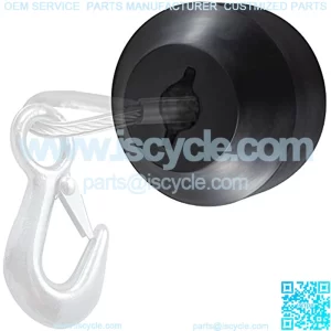 OxGord Winch Cable Hook Stopper - ATV UTV Snowmobile, SUV, 4x4 Truck Line Savor