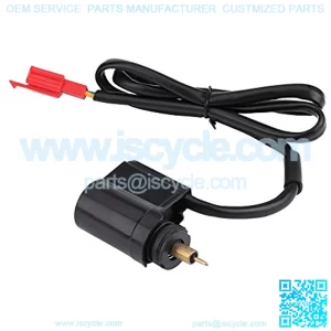 Electric Choke 2 Pin Carburetor Automatic Electric Choke E-Clotted Valve Carburetor Start Electric Choke for GY6 50cc 125cc 150cc Scooter Moped ATV Go Kart