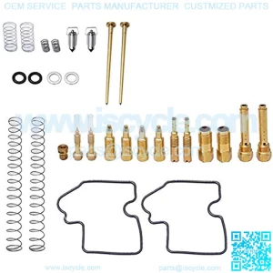 Carb Rebuild Kit fits for Kawasaki Prairie 650 & 700 Brute Force 650 Carburetor Pack of 2