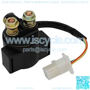 Starter Solenoid Relay for YAMAHA BIG BEAR 350 YFM350 1987-1998 ATV/BREEZE YFA125 1989-2004 ATV/MOTO-4 YFM200 YFM200 YFM225 YFM225 YFM350??Honda TRX300 Fourtrax 300 1988-2008/FJ 600 1984 1985