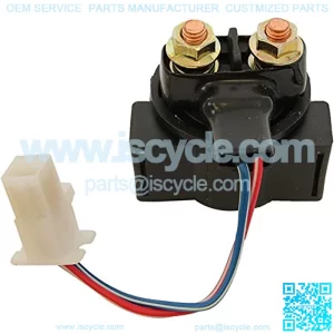 SND6053 Starter Compatible With/Replacement For Solenoid Relay Yamaha Badger Breeze Raptor Timberwolf Warrior 350 35850-HC4-000 463991 49-5847 3AY-81940-00-00 3SX-81940-00-00