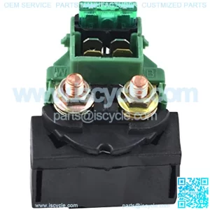 Starter Solenoid Relay for Kawasaki BAYOU 220 KLF200 1988-2002 ATV/Bayou 250 KLF250 2003-2010 ATV/KLX650 KLX 650 1993-1996/VN800 Vulcan 800 1996-2005/ZX1000 ZX 1000 NINJA ZX-10 1988 1989 1990