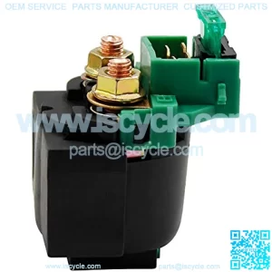 Starter Solenoid Relay 12v for KAWASAKI BAYOU 220 KLF220 1988-2002 BAYOU 250 KLF250 2003-2010 ATV KLX650 1993-1996/VN800 VULCAN 800 1996-2005/SUZUKI GSXR 750 1993/HONDA VT750C Shadow 2000