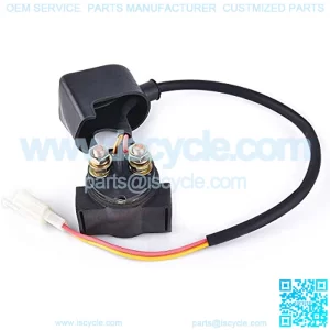 Solenoid Starter Relay Replacement for GY6 50cc 125cc 150cc Chinese ATV Dirt Bike Scooter