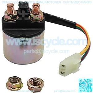 Starter Solenoid Relay for Honda TRX350 Fourtrax Rancher 350 2000-2006 / TRX400 Fourtrax Foreman 400 1995-2003 ATV