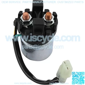 SND6061 New Starter Compatible with/Replacement for Solenoid Relay Honda Atv Trx200 Trx200D Trx350Fe Rancher, Trx350Fm 35850-HF1-670 4544 463739
