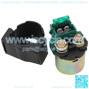 Starter Solenoid Relay for Kawasaki BAYOU 220 KLF200 1988-2002ATV/BAYOU 250 KLF250 2003-2010 ATV/KLX650 KLX 650 1993-1996/VN800 VULCAN 800 1996-2005/HONDA VT750C Shadow 2000/SUZUKI GSXR750 1993