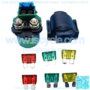 Starter Solenoid Relay for CRF230 CRF230F CB CBR CBX CMX CRF CX GB GL NT NX VF VT VTR XL XLV 150 230 230F 250 400 450 500 600 650 700 750 900 1000 1100 1200 1500 New Z178