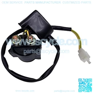 Starter Relay for GY6 49cc 50cc 70cc 90cc 100cc 110cc 125cc 150cc ATV Scooter Moped Go Karts Dirt Bikes for Kazuma for Sunl for Meerkat for Street for for Pit Bike