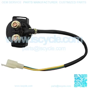 Solenoid Starter Relay Replacement for 4-Stroke GY6 Engine 50cc 150cc 200cc 250cc ATV Dirt Bikes Scooters Go Kart Dne BuggQuad 4 Wheelers Pit Bike Moped