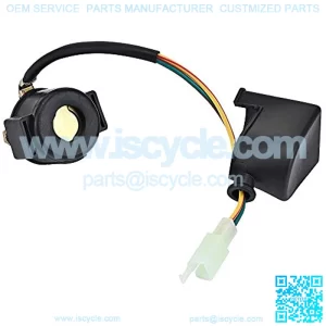 Starter Solenoid Relay for 4-Stroke GY6 Engine 50cc 125cc 150cc 200cc 250cc Scooters Go Kart ATV Dirt Bikes Dne Buggys Quad 4 Wheeler Pit Bike Moped Roketa SSR Sunl Coolster Tao tao