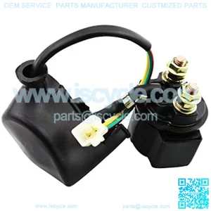 2 Pin Starter Solenoid Relay Replacement for 50cc 70cc 90cc 110cc 125cc Taotao Kazuma Sunl ATV Dirt Bike Pocket Bike Go Kart