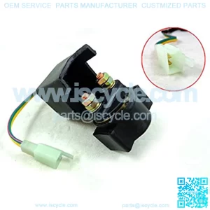 Starter Relay Solenoid for 50cc 70cc 90cc 100cc 110cc 125cc 200cc 250cc ATV Dirt Bike Scooter Go Kart Dne Buggy Quad 4 Wheeler Sunl Taotao Honda