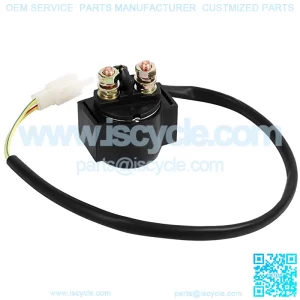 Starter Relay Solenoid for 50cc 125cc 150cc 250cc Scooter ATV Dirt Bikes Scooters Go Kart Dne Buggys Quad 4 Wheelers Pit Bike Moped Roketa SSR Taotao Sunl Coolster