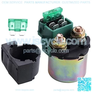 Starter Relay Solenoid For KAWASAKI BAYOU 220 KLF220 1988-2002 BAYOU 250 KLF250 2003-2010 KLX650 1993-1996 VULCAN 800 1996-2005 HONDA VT750C Shadow 2000 SUZUKI GSXR750 1993 ATV SCOOTER