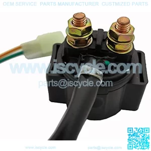 Replace Starter Solenoid Relay For 4-stroke GY6 Engine 50cc 70 cc 90cc 110 cc 125cc 150 cc 200cc 250 cc ATV Dirt Bikes Scooters Go Kart Dne Buggys Quad 4 Wheelers Pit Bike Moped Roketa SSR Taotao Sunl