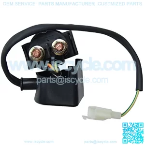 Solenoid Relay with Waterproof Cap For 50cc 70cc 90cc 110cc 125cc Scooter ATV Dirt Bike Pit Bike Go Kart Mope Kazuma Sunl Taotao BMS Baja